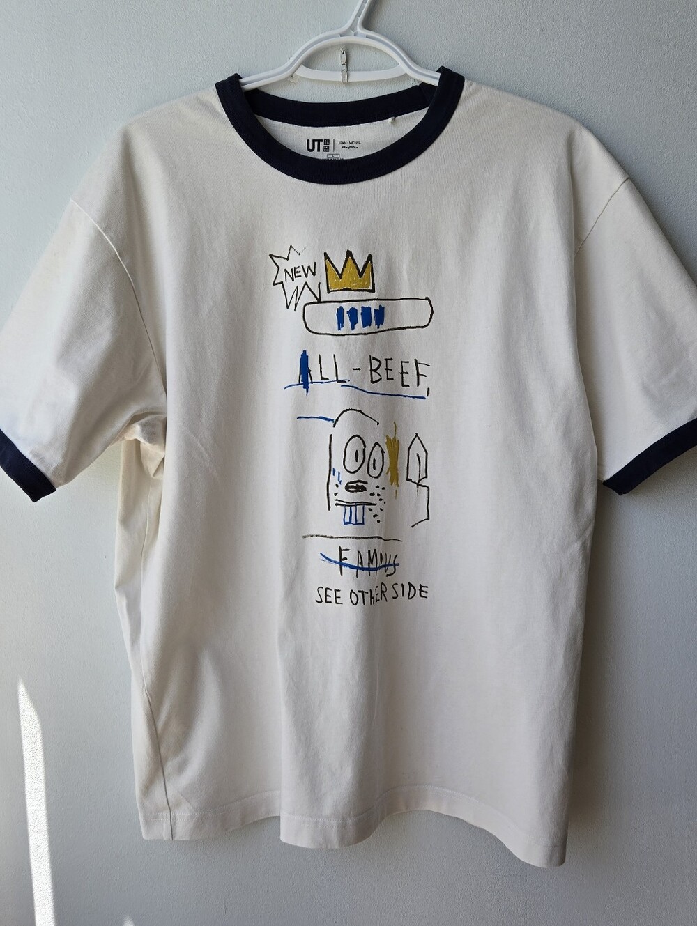 Uniqlo Collab LG Unisex T Cotton NY POP ART Edgy Street Wear College School Item